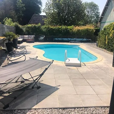 Maison Campagne Jardin Piscine - Maison Familiale Proche - Cote D'albatre Blosseville