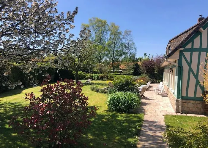 Maison Campagne Jardin Piscine - Maison Familiale Proche - Cote D'albatre Pensjonat