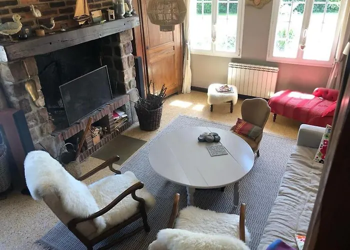 Pensjonat Maison Campagne Jardin Piscine - Maison Familiale Proche - Cote D'albatre Blosseville